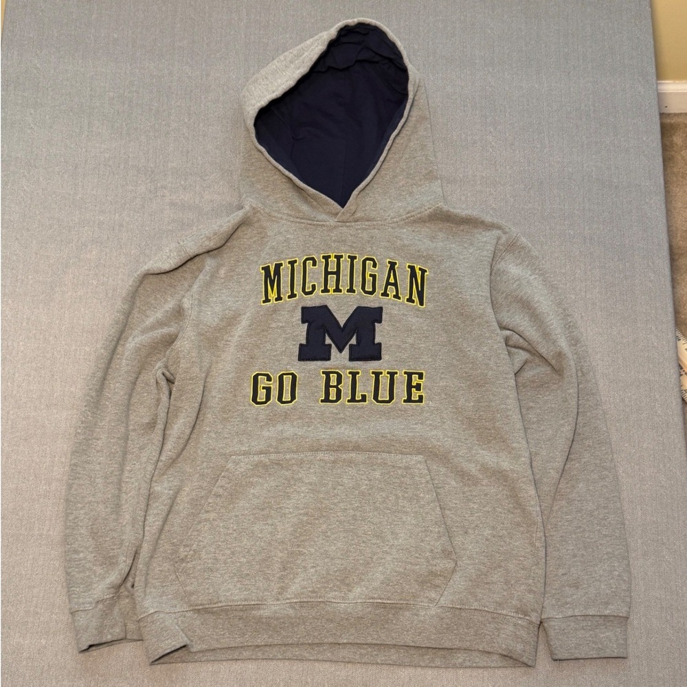 University of Michigan Wolverines Colosseum Hoodie Sweatshirt Size Youth XL